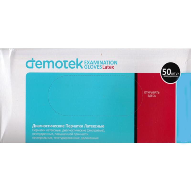 Изображение Перчатки Top Glove латекс нестер неопудр текстур L 50пар