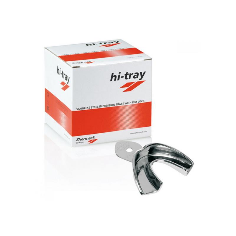 Изображение Слепочная ложка Hi-Tray, размер 5, на нижнюю челюсть, без перфорации, сталь, 1шт, арт.: D55IS