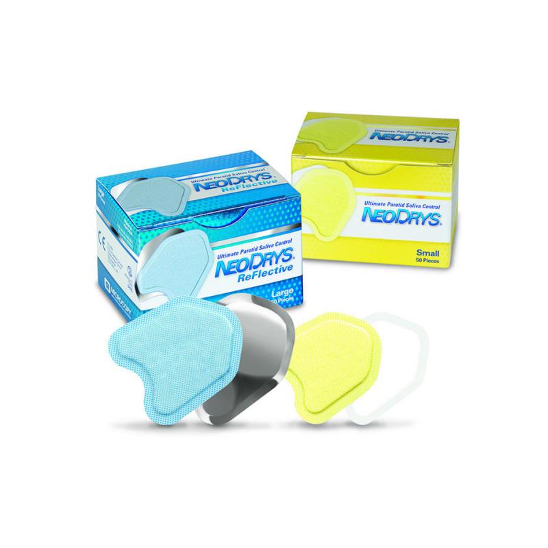 Изображение Нео Драйс/Neo Drys прокладки стомат желтые S 50шт зеркальные