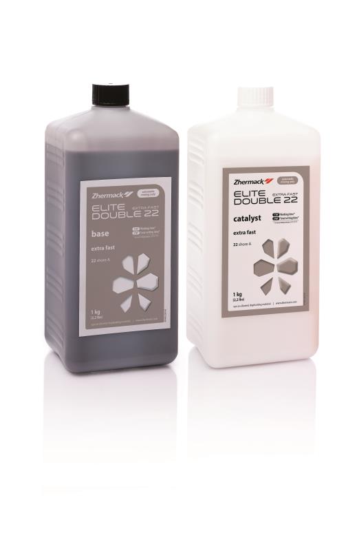 Изображение Элит Дабл 22 Экстра Фаст / Elite Double 22 Extra Fast, силикон для дублирования, 1+1 кг