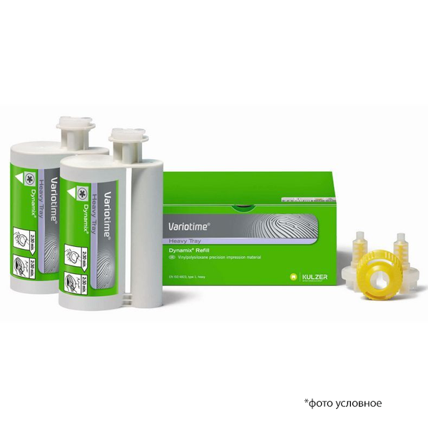 Изображение Variotime HeavyTray А-силикон, картридж, 2х380мл