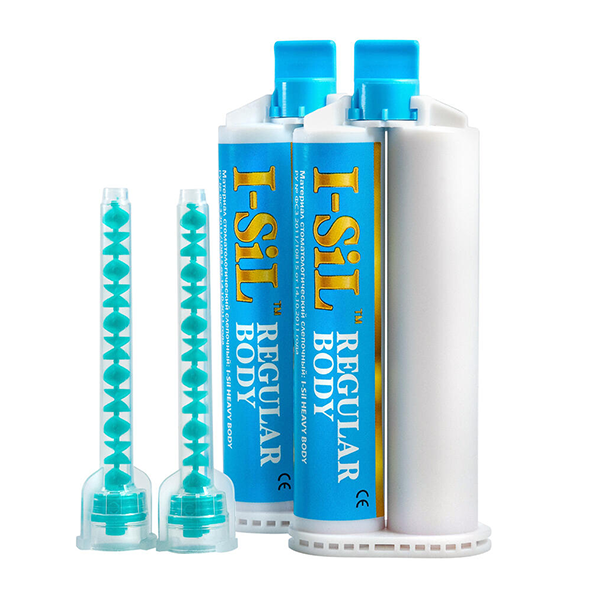 Изображение I-Sil Regular Body слепочный материал, картридж, 2х50мл