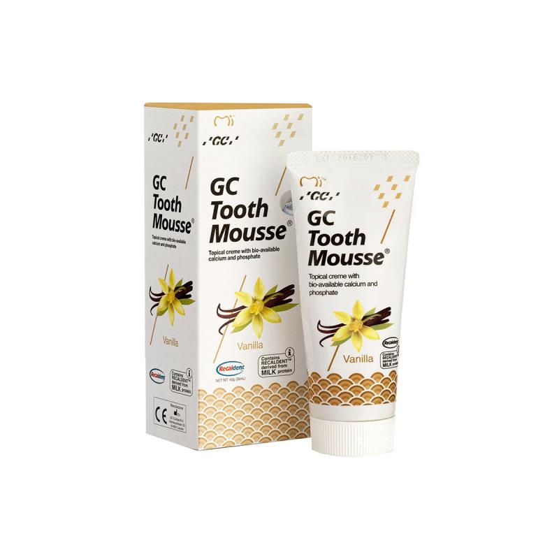 Изображение Мусс для реминерализации Tooth Mousse GC ваниль, 40гр