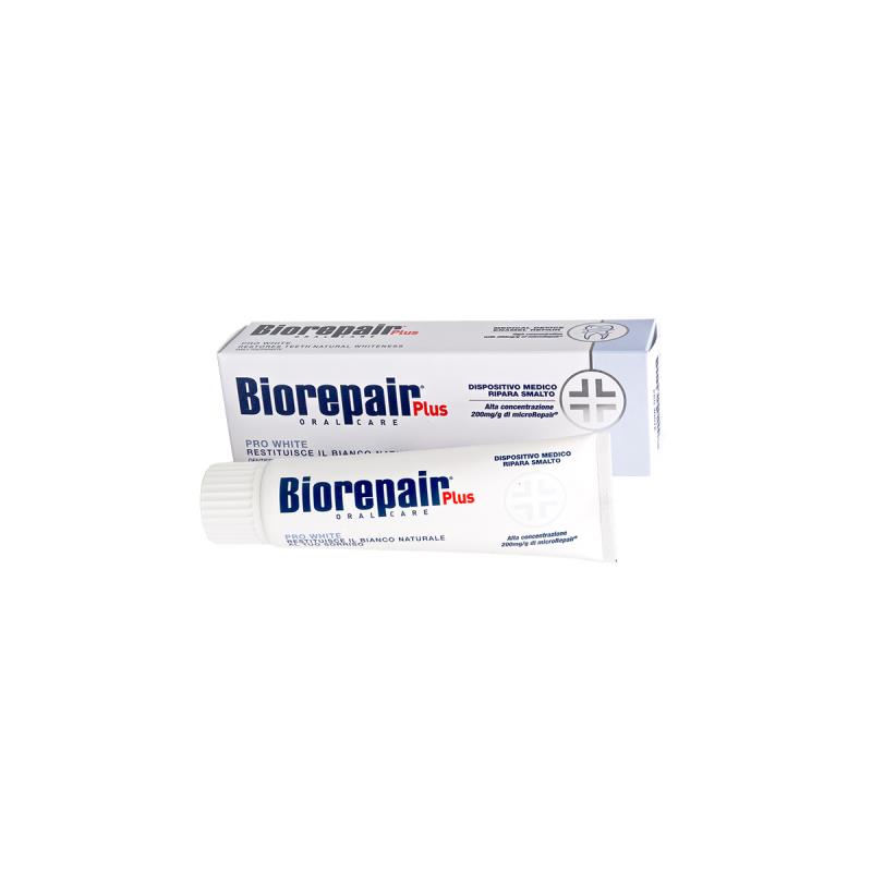 Изображение Зубная паста Biorepair ProWhite Plus / Биорепейр сохраняющая белизну 75мл