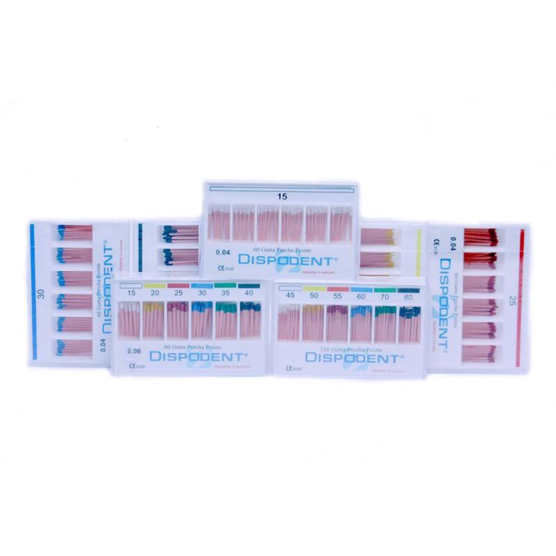 Изображение Штифты гуттаперчевые стандартная конусность 02 №15 (120 шт.)