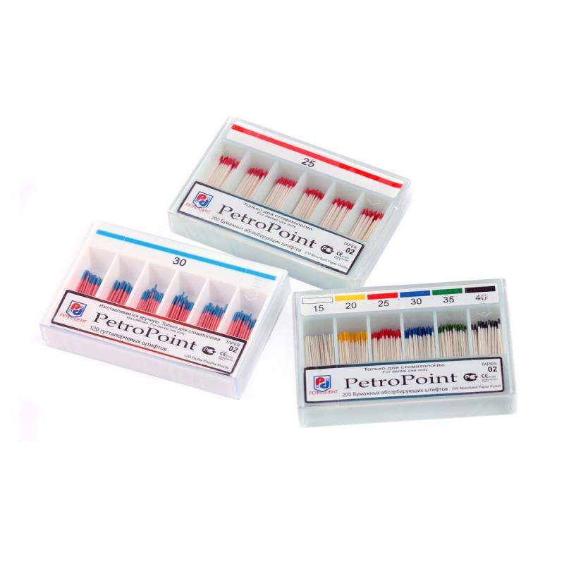 Изображение Штифты гуттаперчевые 04 №40 60шт Dispodent