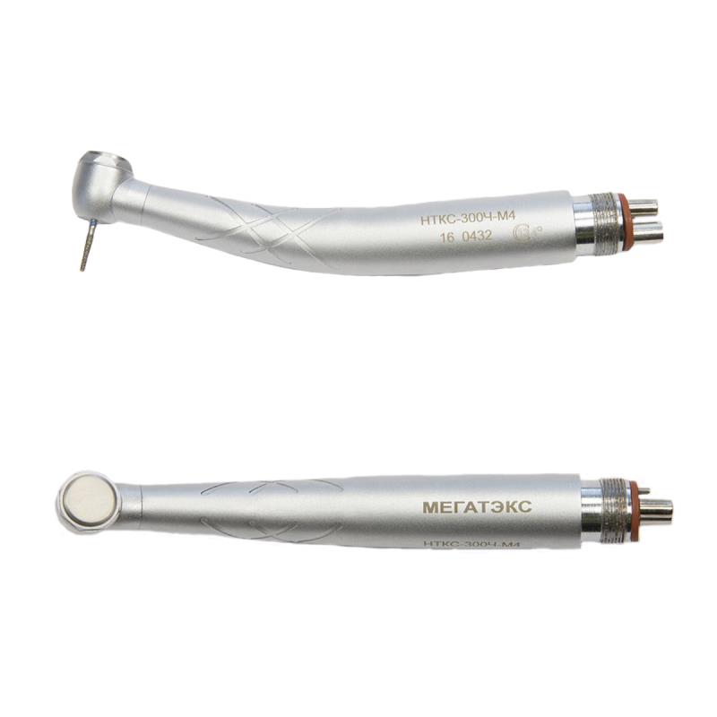 Изображение Наконечник турбинный стомат кнопочный со спреем охлаждения инструмента НТКС-300Ч-М4 00500