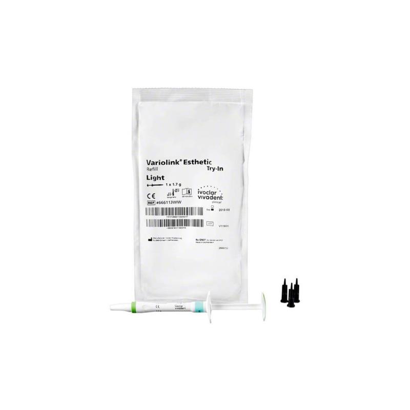 Изображение Вариолинк Эстетик/ Variolink Esthetic Try-In Refill light 1,7гр 666113WW