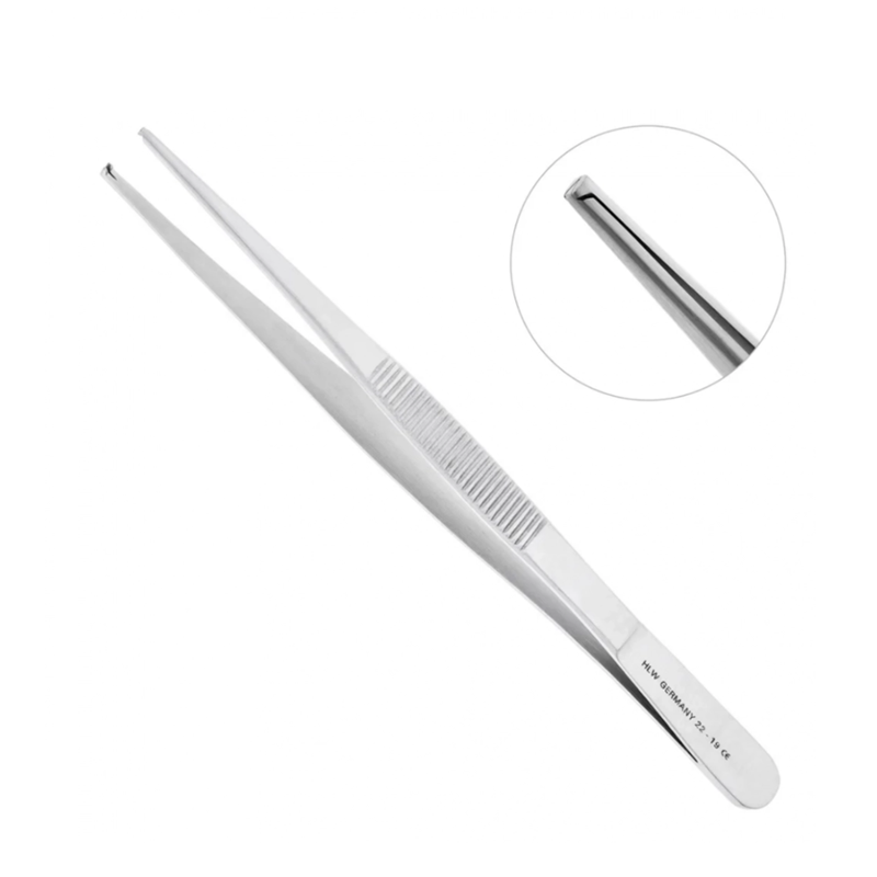 Изображение Пинцет хирургический, 14см, 22-19, 1шт