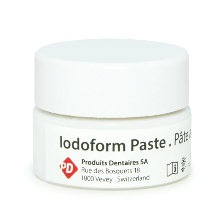 Изображение Iodoform Paste йодоформно-камфорная для лечения инфицированных каналов и пародонтитов, 15г 