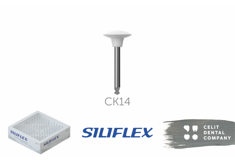 Изображение Головки эластичные Siliflex СК14 линза 100 шт