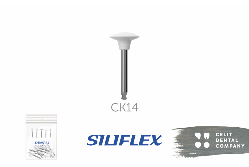 Изображение Головки эластичные Siliflex СК14 линза 10шт