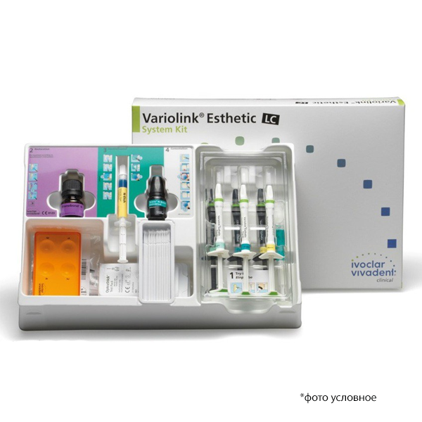 Изображение Вариолинк Эстетик/ Набор Variolink Esthetic LC System Kit/Tetric N-Bond Universal (bottle) 681202AN