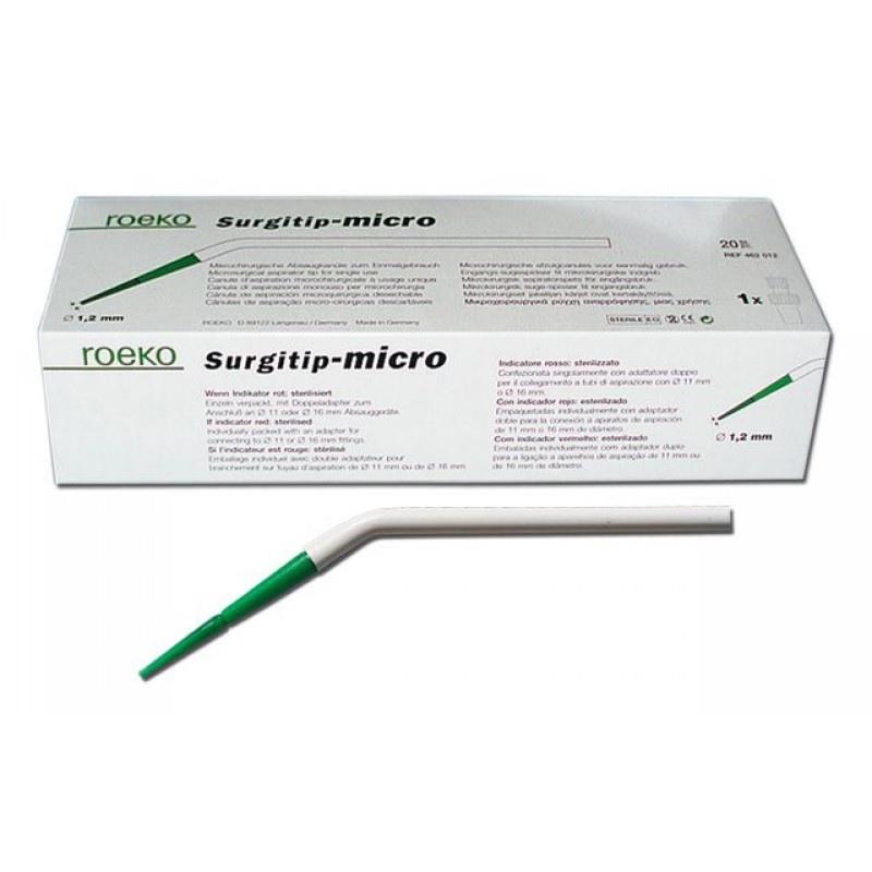 Изображение Роэко Сурджитип?микро / Roeko Surgitip-micro слюноотсосы хирургические стер одноразовые белые 1,2мм 20шт COLTENE 462012 *