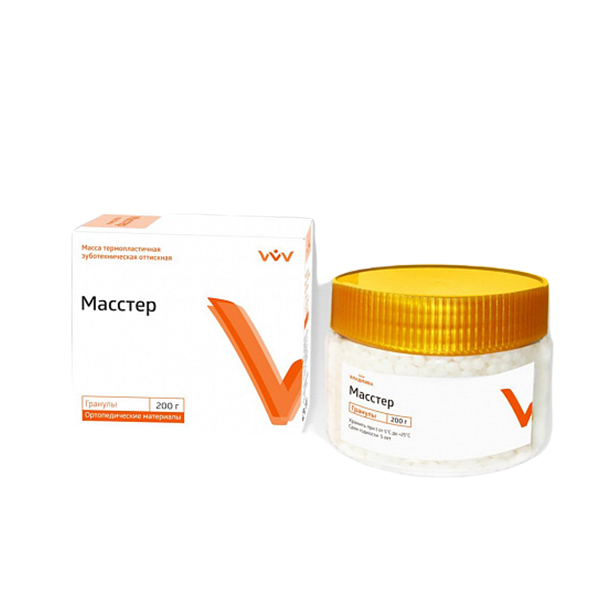 Изображение Масстер гранулы 200гр термопласт слеп масса