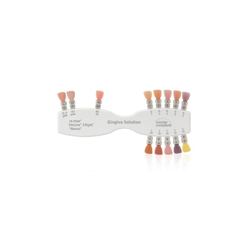 Изображение Расцветка Стайл Церам / IPS Style Ceram Shade Guide Gingiva Solution IVOCLAR 674209