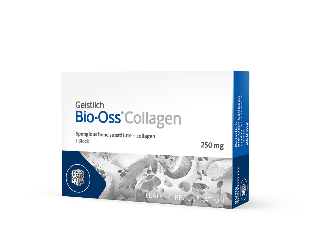 Изображение Био-осс коллаген/Bio-Oss collagen костный материал 250мг 58.000 Geistlich (30584.2)