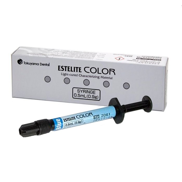 Изображение Estelite Color, цвет Blue (голубой), шприц 0,9гр