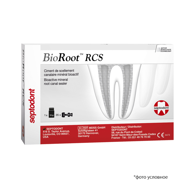Изображение Биорут / Bioroot RCS биокерам порошок 15гр + жидкость 35х0,2мл Septodont 9015Y