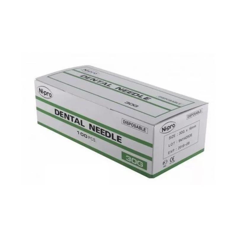 Изображение Иглы карпульные Ni-pro 30G 0,3мм х 12мм 1уп/100шт