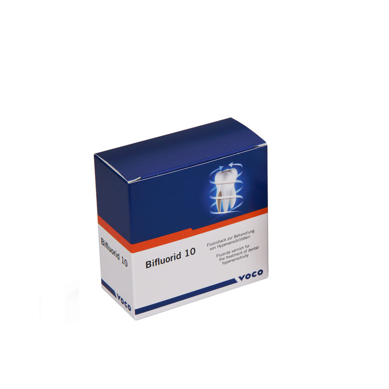 Изображение Bifluorid 10 фторидосодержащий лак для лечения гиперестезии, 3х10гр.