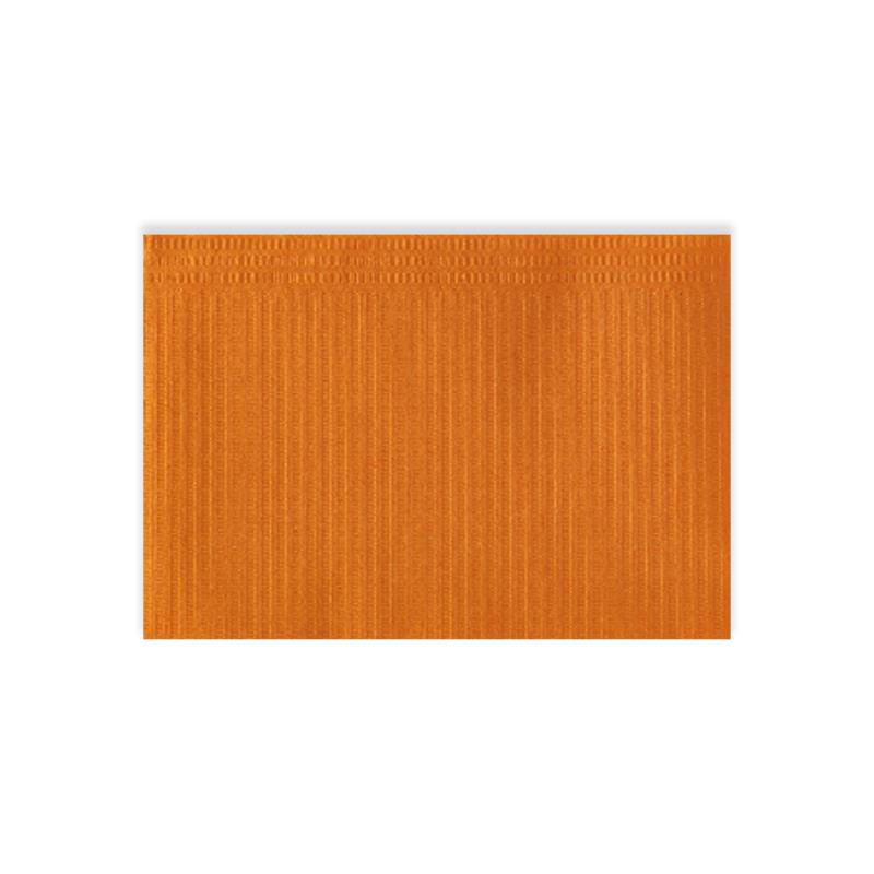 Изображение Моноарт Премиум / Monoart Premium салфетки-нагрудники 1бум + 1п/эт оранжевые 33х45см 500шт EURONDA 21810269