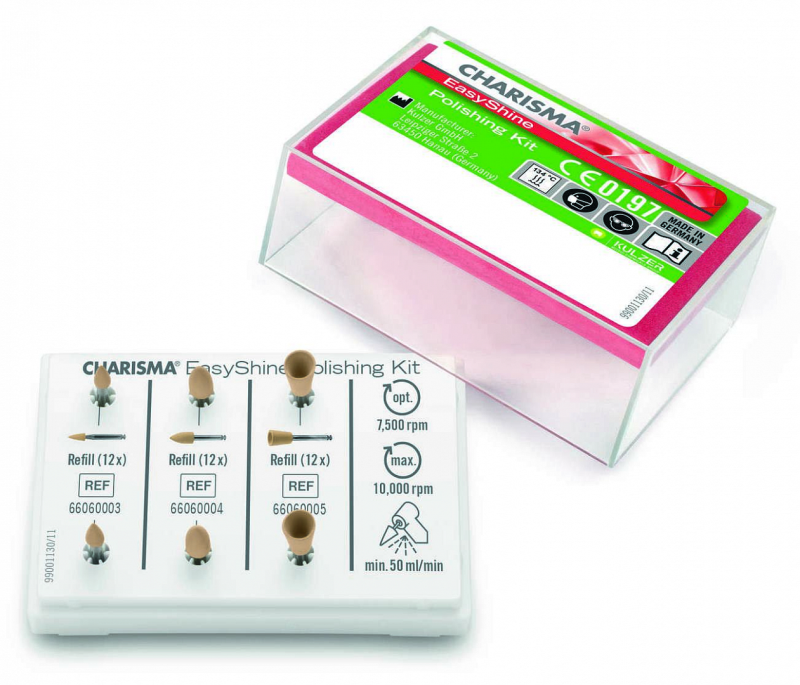 Изображение Головки полировочные Карисма Изи Шайн / Charisma  EasyShine Polishing Kit