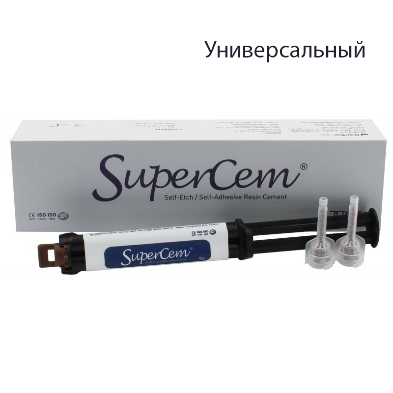 Изображение Цемент для временного и постоянного протезирования зубов SuperCem/СуперЦем, 5мл