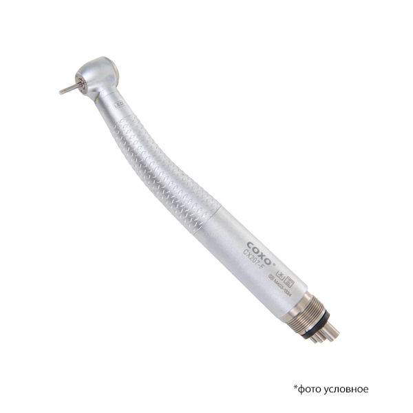 Изображение Наконечник турбинный CX207-F, S-1002 кнопочный 4-х канальный со светом 300000 об/минСОХО