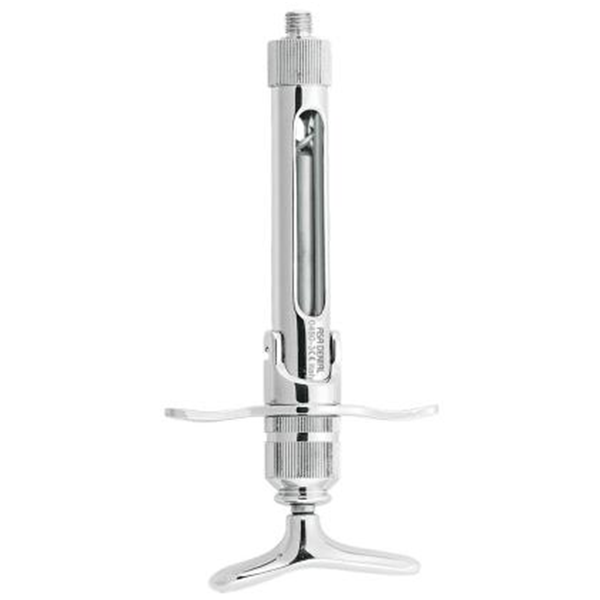 Изображение Шприц карпульный, прямая рукоятка, ручная аспирация