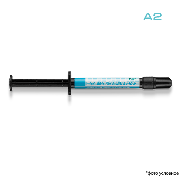 Изображение Herculite™ XRV Ultra Flow, дентин A2, наногибридный текучий композит, 2х2гр.