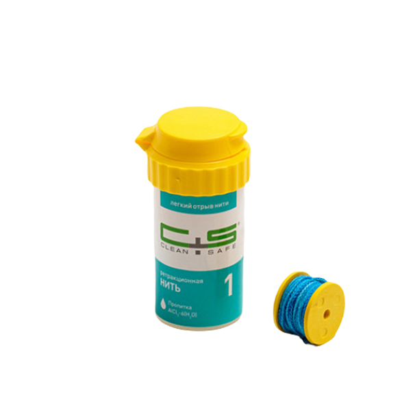 Изображение Нить ретракционная ProfiCord X CLEAN+SAFE®, размер 1, средняя, с пропиткой, 254 см