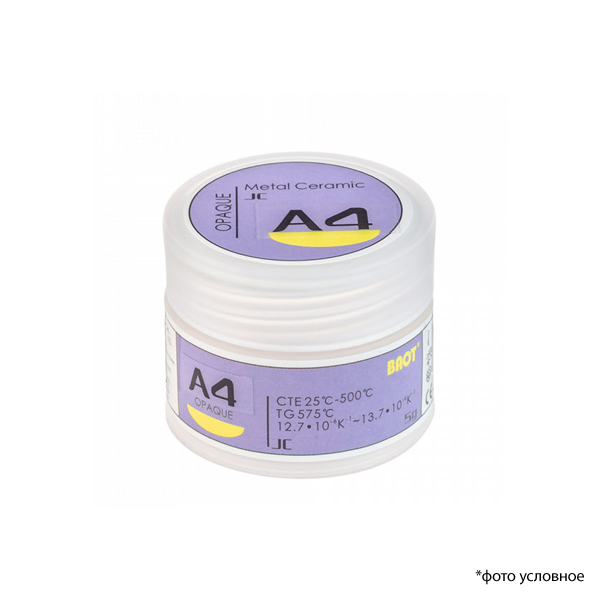 Изображение Металлокерамик опак пастообразный JC / Opaque Paste JC A4 5 гр BAOT ОПАС506