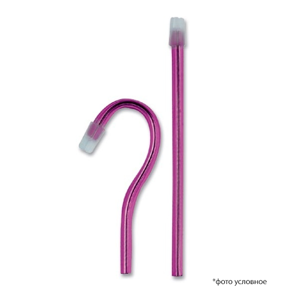 Изображение Блоссом / Blossom слюноотсосы-наконечники без фталатов одноразовые фиолетовые 150х6,5мм 100шт 2900E-LT15MR/10
