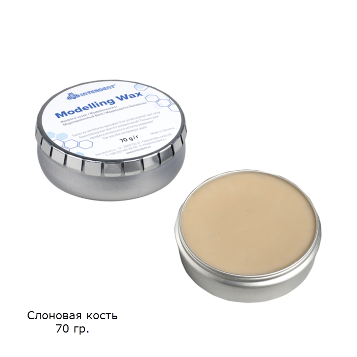 Изображение Воск моделировочный Modelling Wax, цвет слоновая кость, 70 гр 
