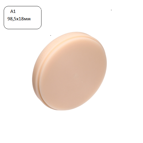 Изображение Диск Блок-заготовка Re-Fine Acrylic A1 98.5х18мм для CAM