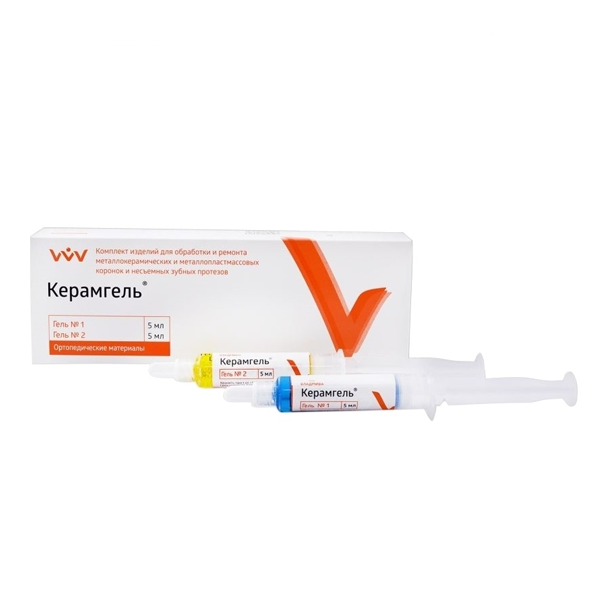 Изображение Керамгель набор гелей шприц 5мл х 2шт
