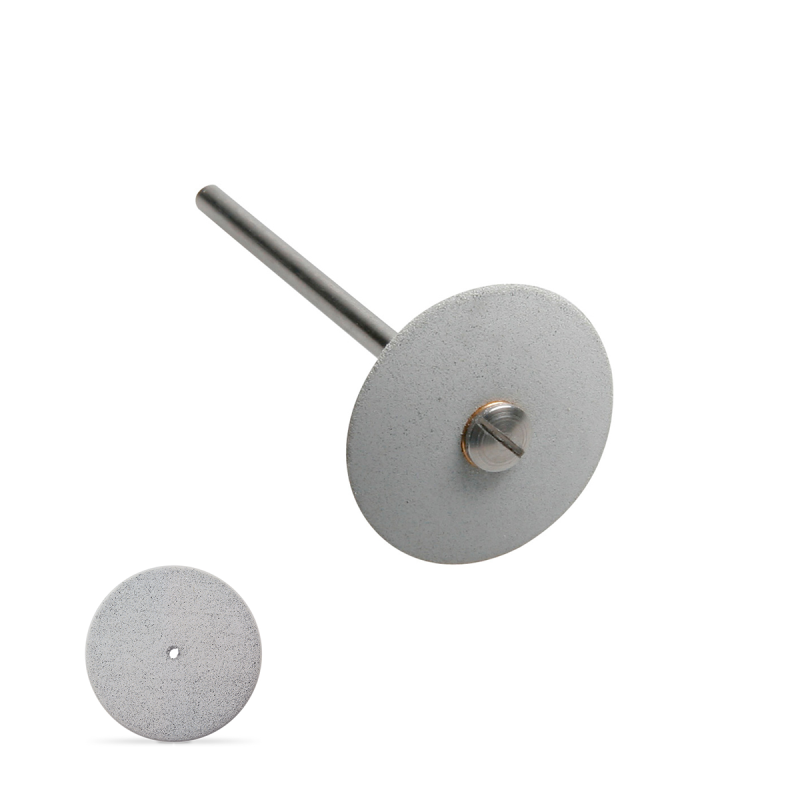 Изображение Круги универсальные силиконовые для груб полировки керамики и металла св-серый 22мм 100шт 86-0000