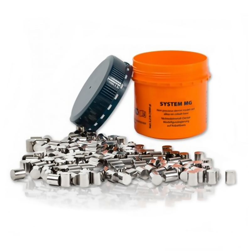 Изображение Металл System Mg кобальт-хромовый сплав для моделирования бюгелей, 1 кг