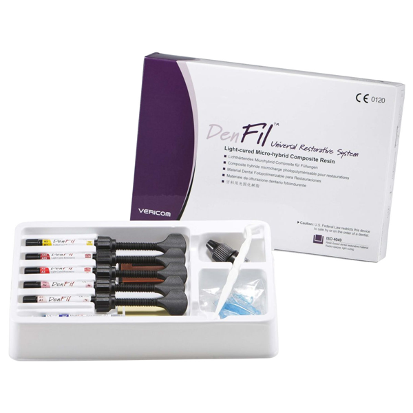 Изображение DenFil набор, материал стоматологический реставрационный с адгезивом и протравкой, 5х4гр 