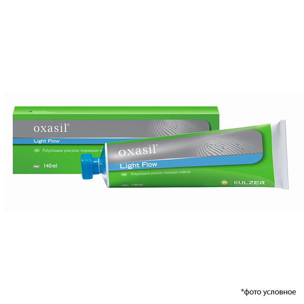 Изображение Oxasil Light Flow силиконовая масса для коррекции оттиска, туба, 140мл