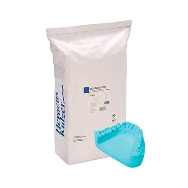 Изображение Гипс Молдано/ MOLDANO blue голубой 25кг