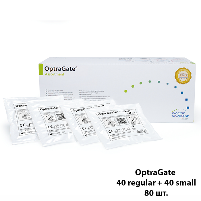 Изображение ОптраГейт / OptraGate ретрактор для губ и щек набор 40 средних+40 малых 577275 WW