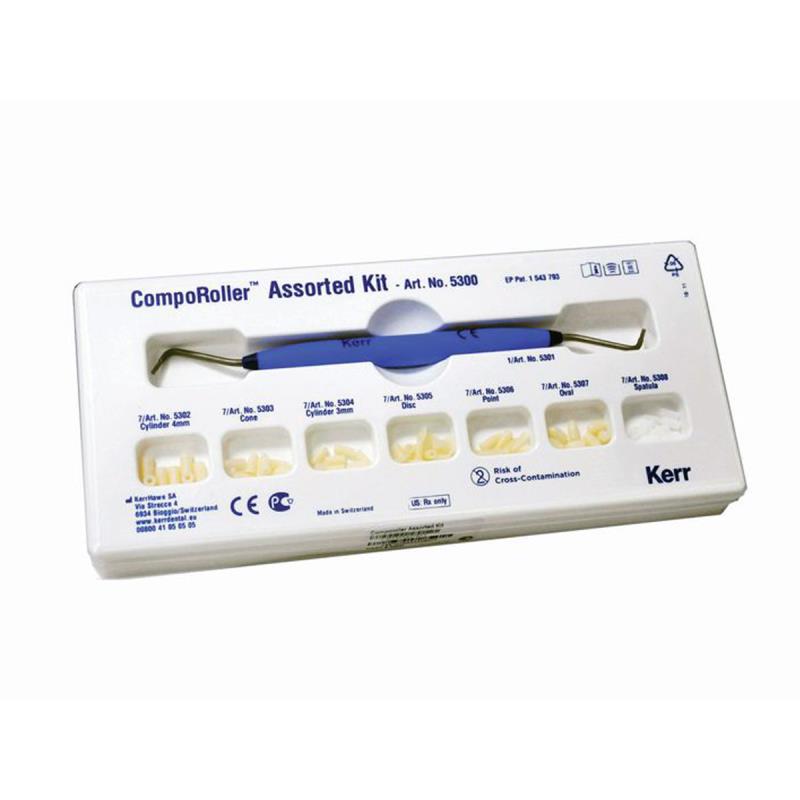 Изображение Компороллер набор / Comporoller Assorted Kit рукоятка 1шт насадка 49шт 5300