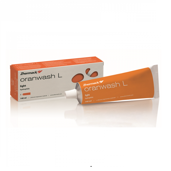 Изображение С-силикон Оранваш / Oranwash L, слепочная масса, аромат апельсина, туба 140 мл, 1 шт