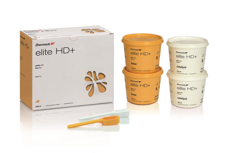 Изображение Elite HD Putty Soft Fast Set ECO А-Силикон очень высокой вязкости, 4х450мл