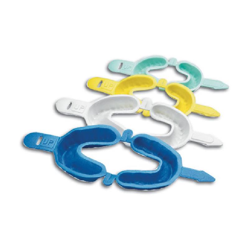 Изображение Каппы для фторирования двойные (Topex Single Arch Fluoride Tray) (средние) 50пар(шт) 32012 белые/12