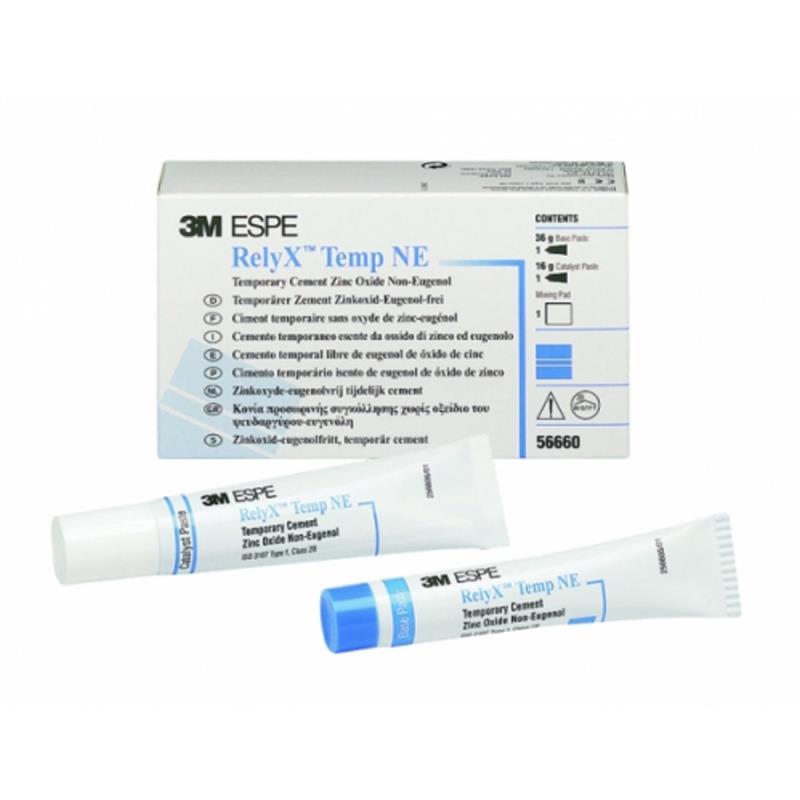 Изображение Релаэкс Темп НЕ / Relyx Temp Ne, безэвгенольный цемент, база 30 гр, 1 шт + катализатор 13 гр, 1 шт