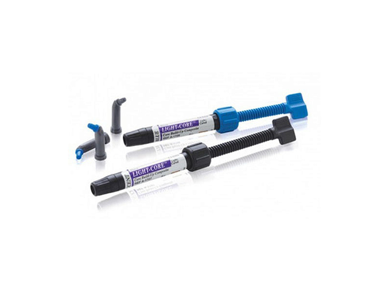 Изображение Лайт-Кор/Light-Core композит для восстановления культи полупрозрачный шприц 5гр х 2шт