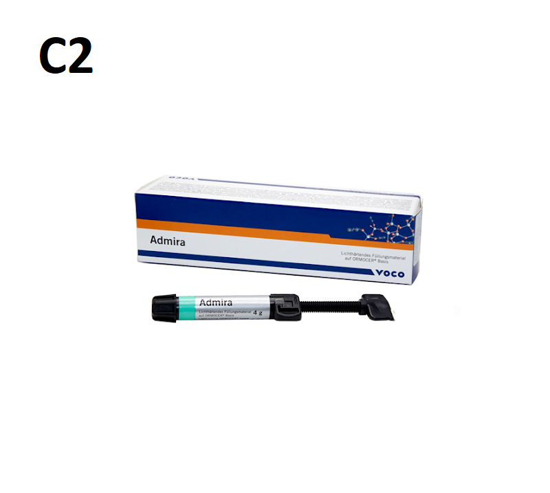 Изображение Admira в цвете C2, светоотверждаемый композит в шприце, 4 гр, 1 шт.
